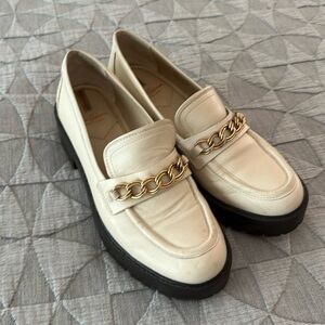 Sam Edelman Ivory Loafers Size 8.5
